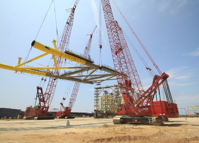 construction progress video